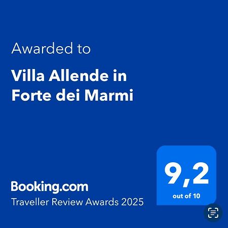 Villa Allende In Forte Dei Marmi Eksteriør bilde